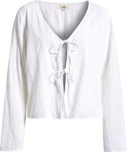 Rip Curl Haze Tie Front Top