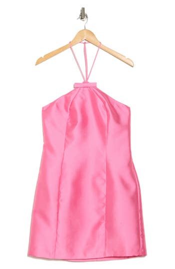 HUTCH HUTCH SKYLA HALTER NECK MINIDRESS 