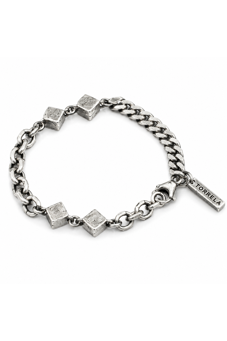 Zama Silver Bracelet, Main, color, Sterling Silver