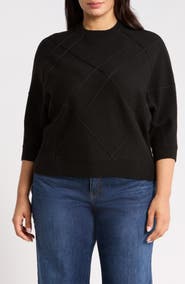 Wit & Wisdom Dolman Sleeve Crewneck Sweater