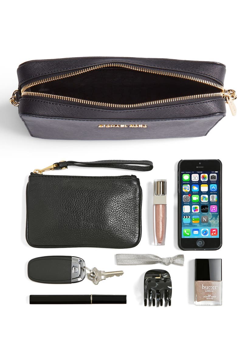 MICHAEL Michael Kors 'Large Jet Set' East/West Saffiano Crossbody Bag, Alternate, color,