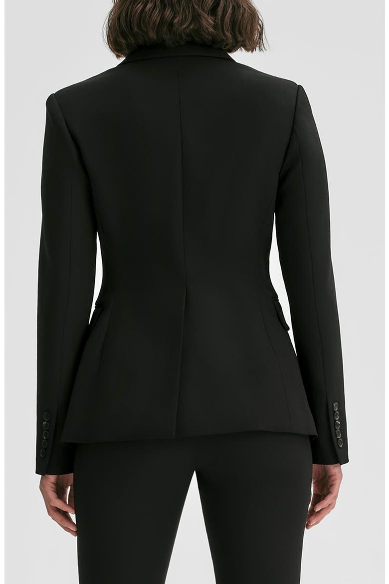 Eliza Wool Blend Jacket, Alternate, color, BLACK