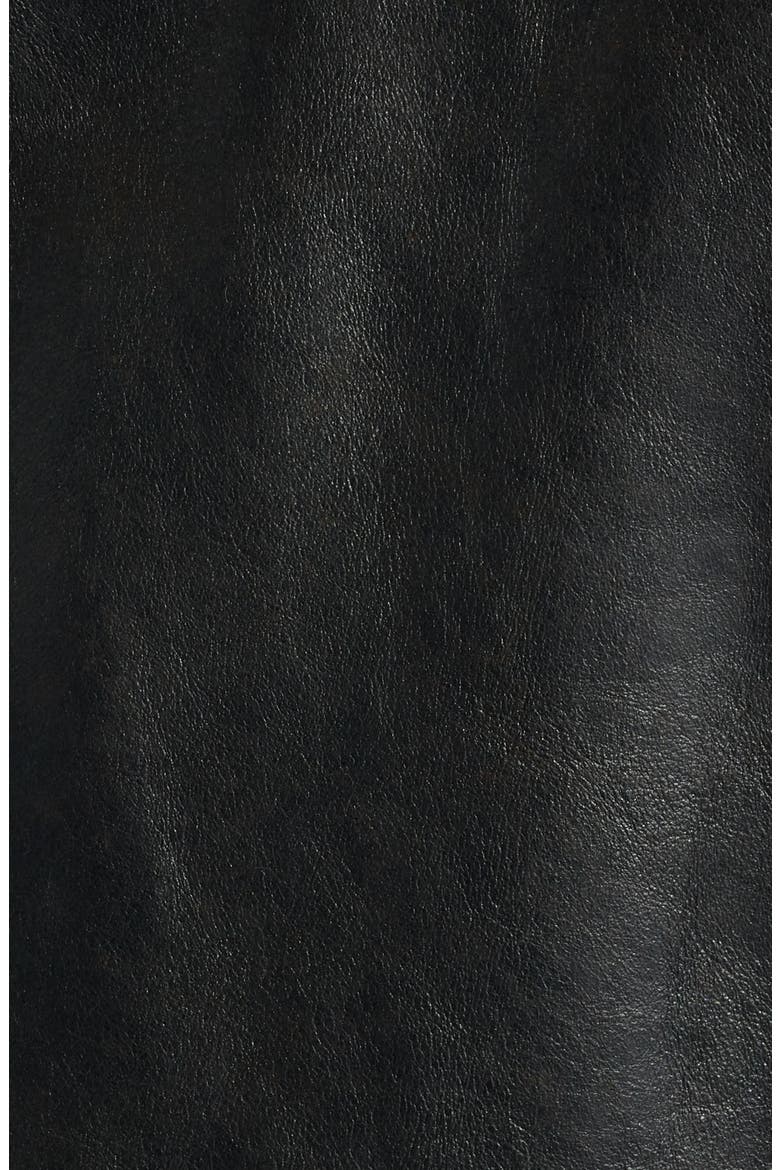 Perfecto Leather Jacket, Alternate, color, BLACK