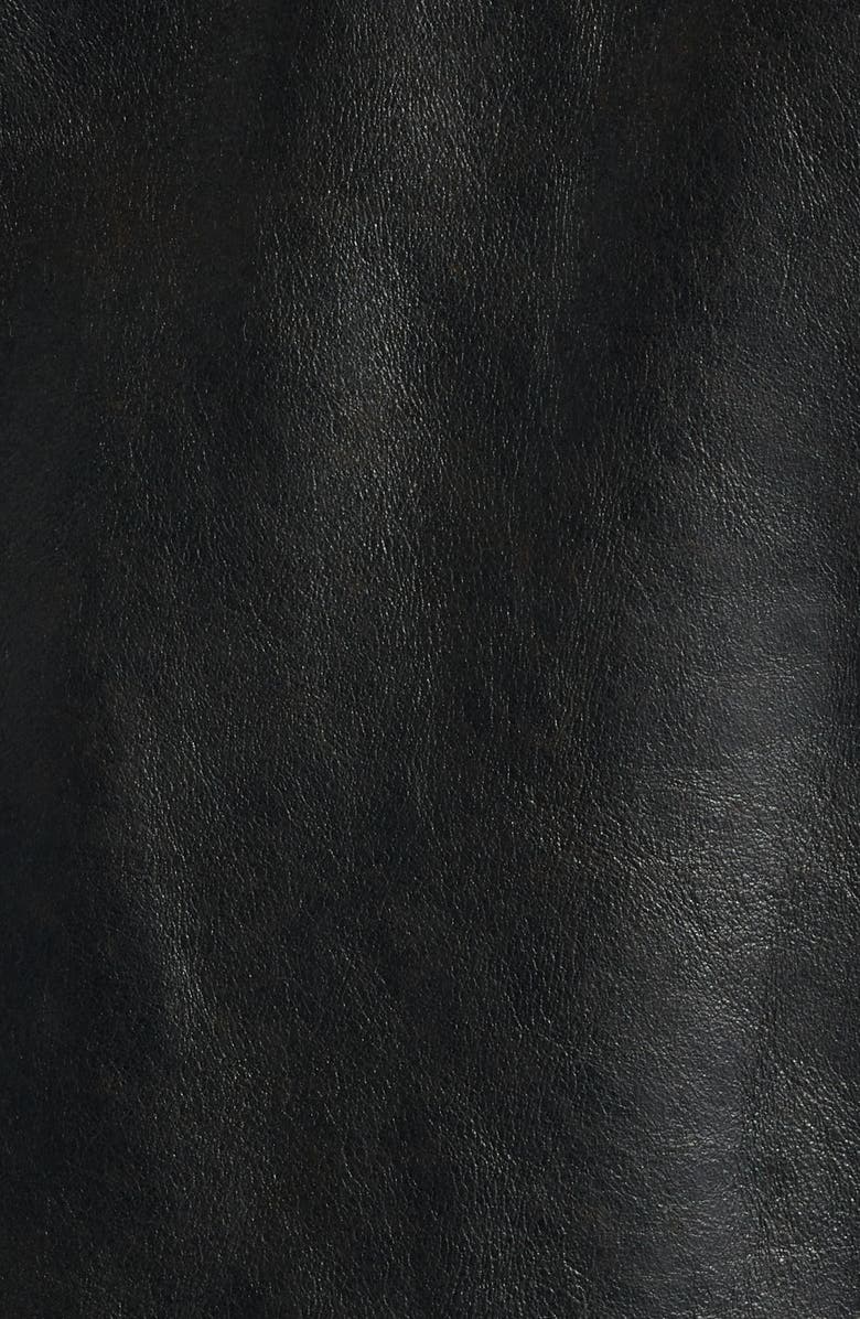 Schott NYC Perfecto Leather Jacket, Alternate, color, Black