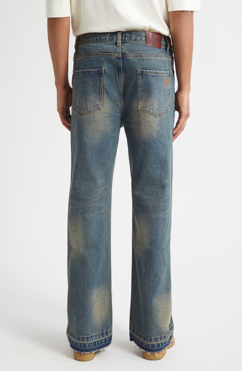 MIDNIGHT RODEO Texoma Distressed Release Hem Bootcut Jeans, Alternate, color, Vintage Wash