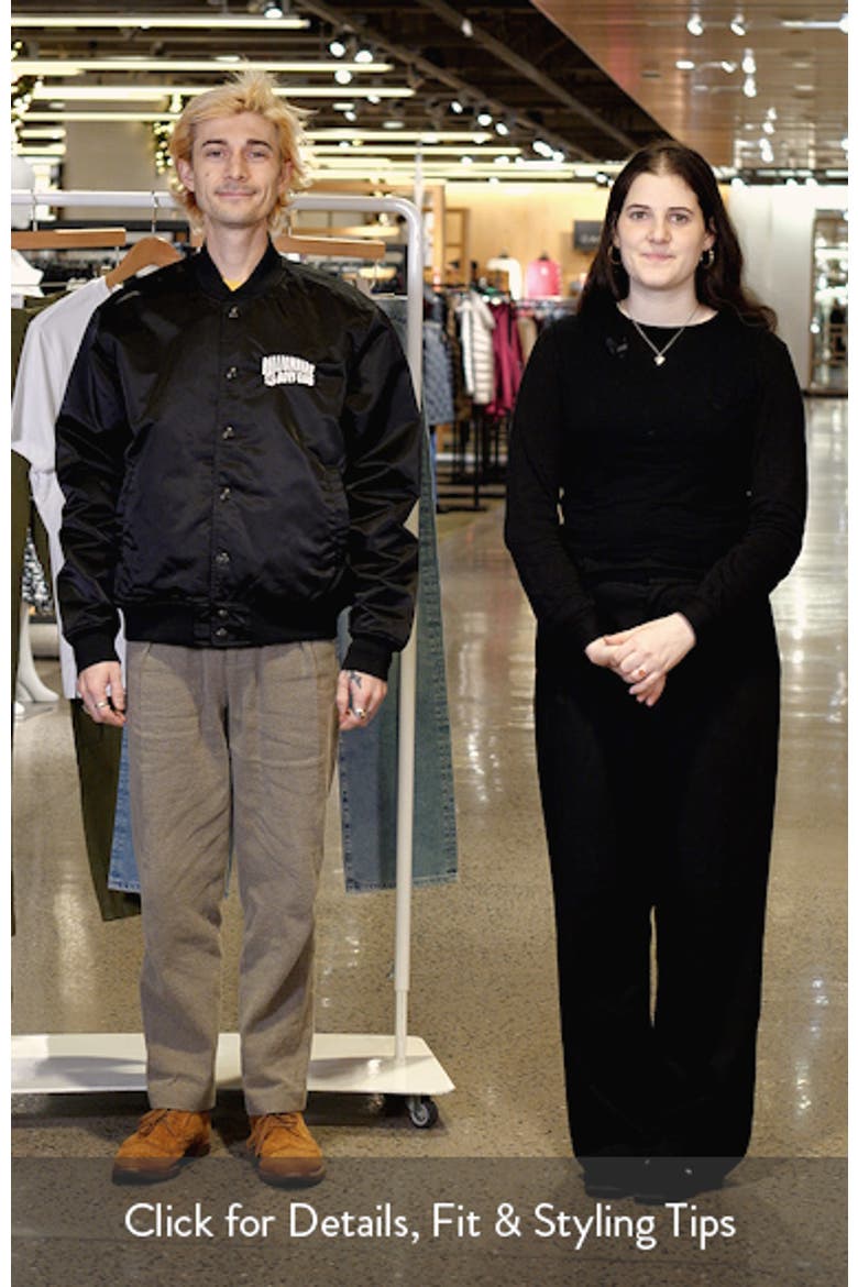 Globetrotter Nylon Satin Bomber Jacket video