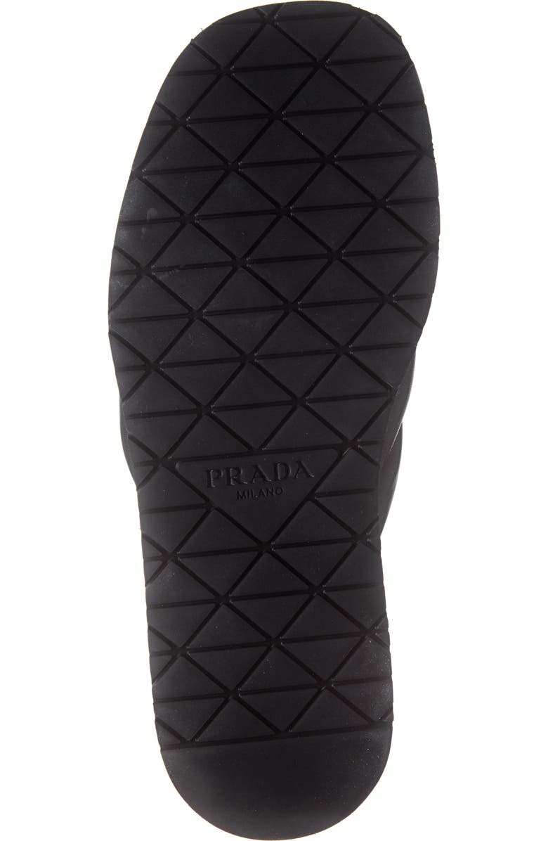 Prada Woven Slingback Platform Sandal, Alternate, color,