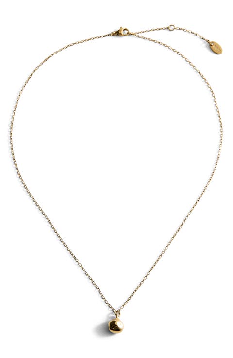 Sphere Pendant Necklace