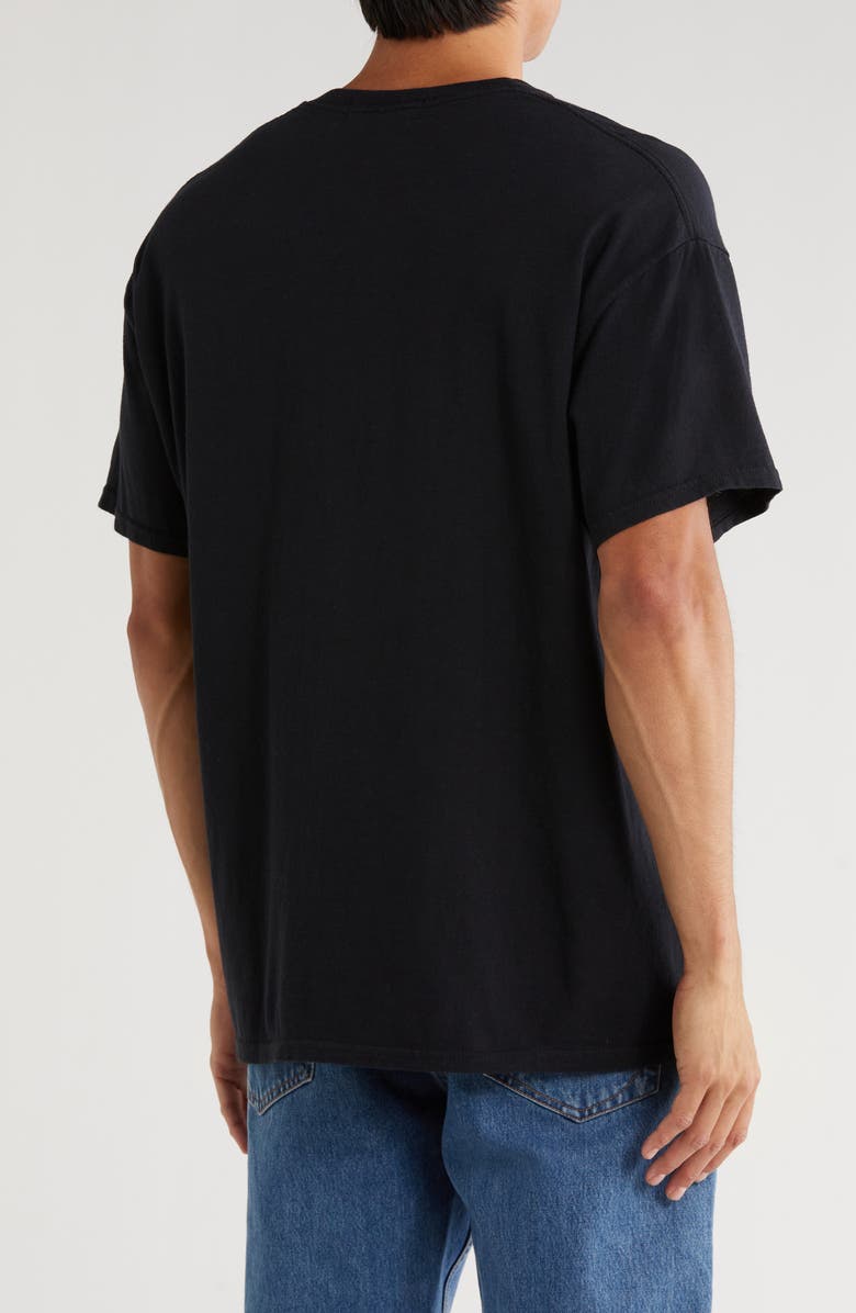 Junk Food Billy High Life Graphic T-Shirt, Alternate, color, Black