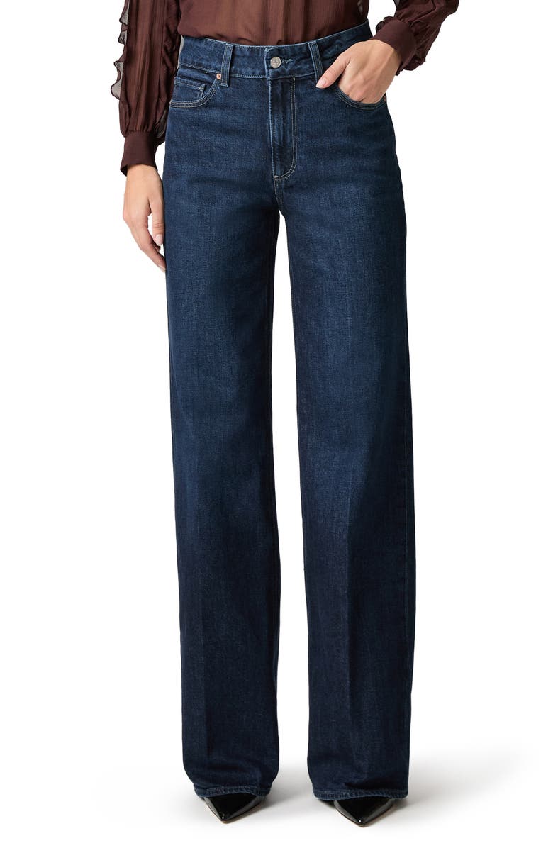 PAIGE Sasha High Waist Wide Leg Jeans, Main, color, Dwell
