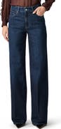 PAIGE Sasha High Waist Wide Leg Jeans