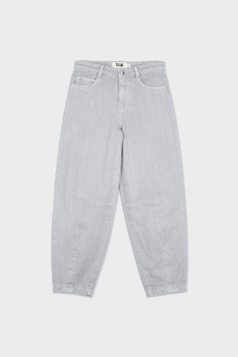 Organic Cotton Denim Barrel Jean, Main, color, Harbor Mist