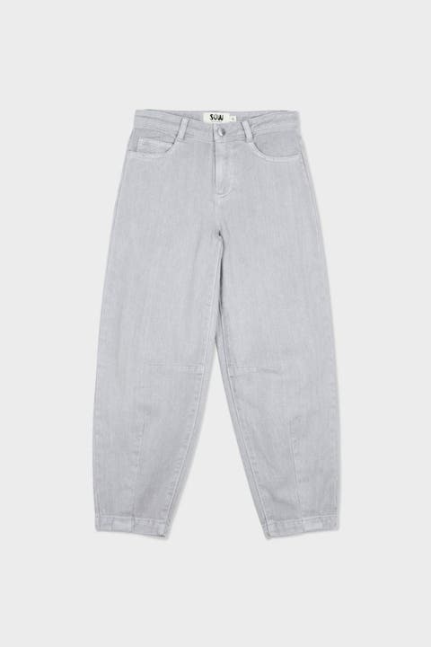 Organic Cotton Denim Barrel Jean
