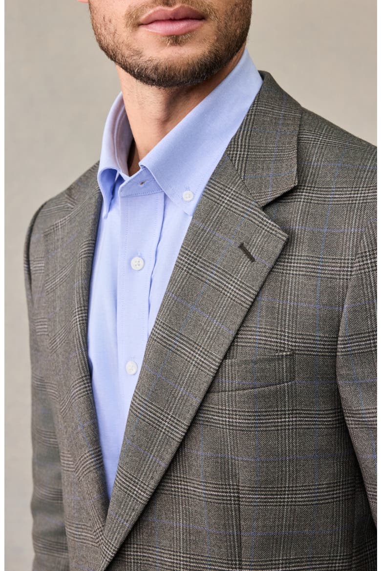Plaid Sportcoat, Alternate, color, Grey Plaid
