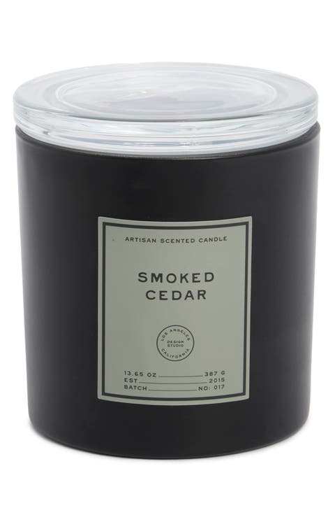 Smoked Cedar Scented Candle