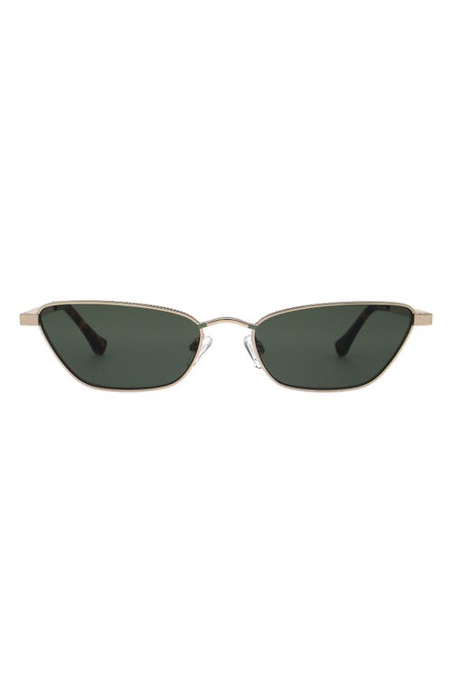 Florence By Mills 56mm Cat Eye Sunglasses In Green