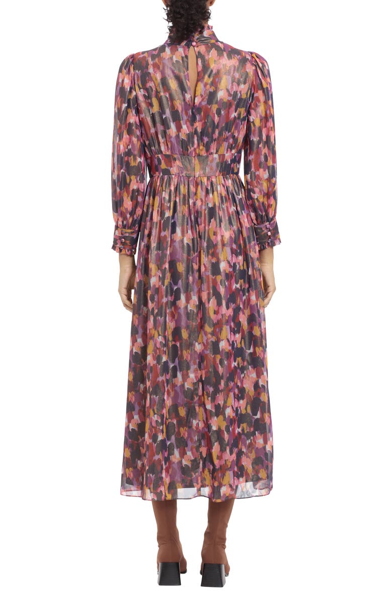 DONNA MORGAN FOR MAGGY Long Sleeve Maxi Dress, Alternate, color, 