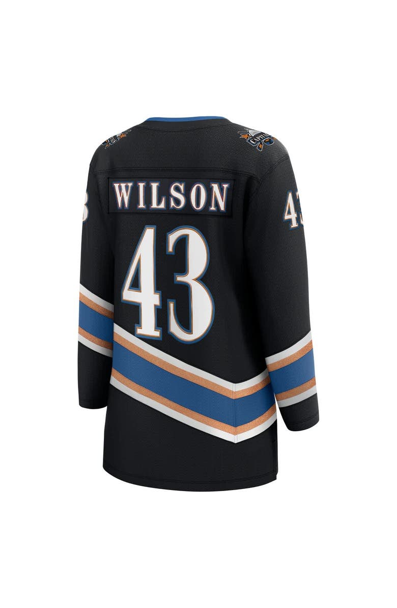 FANATICS Women's Fanatics Tom Wilson Black Washington Capitals Alternate 50th Anniversary Premier Breakaway Player Jersey, Alternate, color, Black