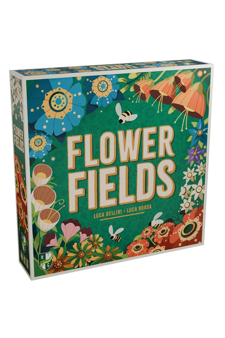 Flower Fields Tile Placement Board Game, Ages 8+, Main, color, Multicolored