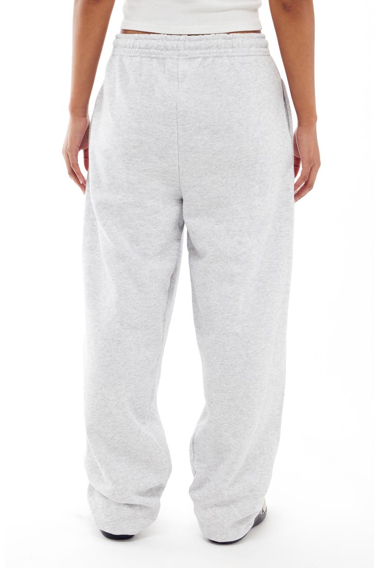 Embroidered Joggers, Alternate, color, GREY MARL