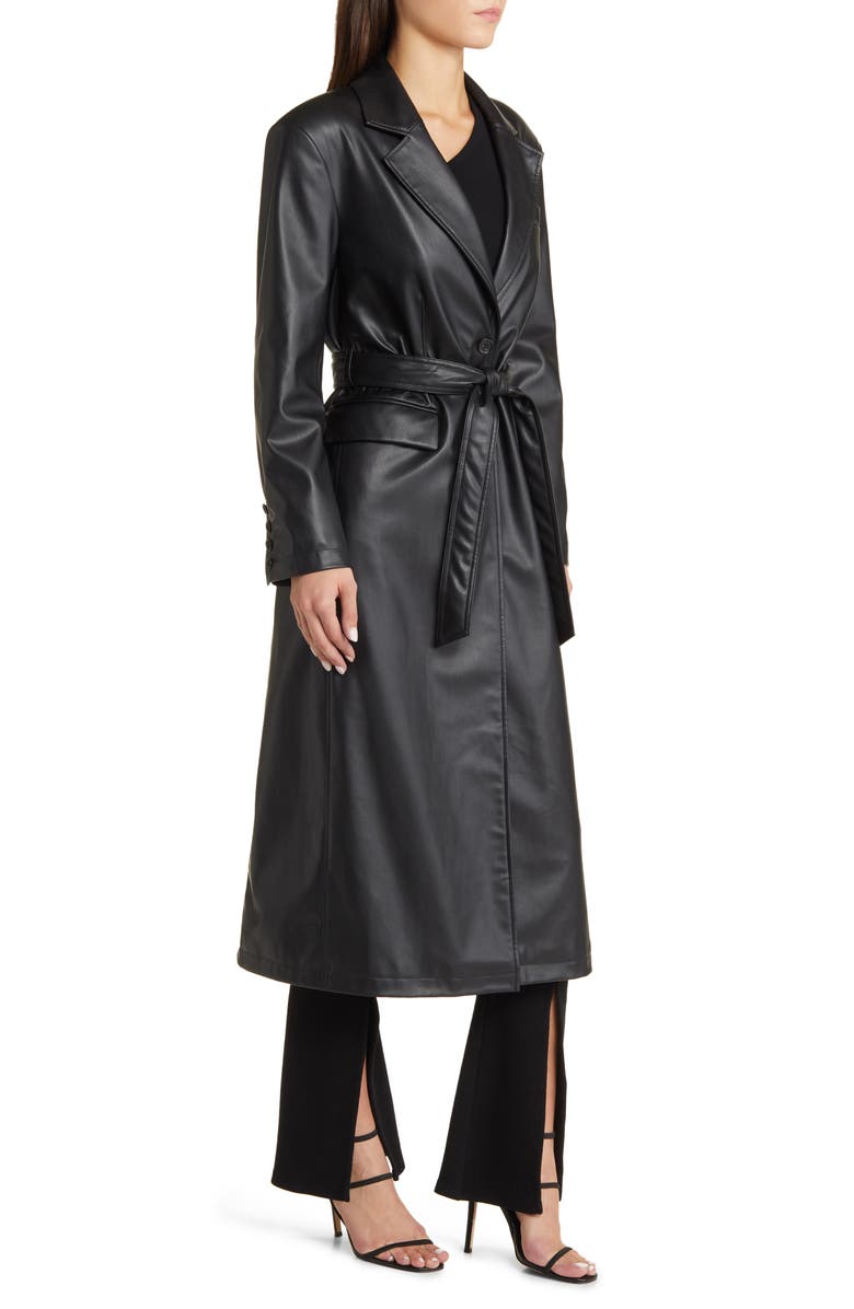 AG x EmRata Valentina Belted Coat, Alternate, color, 