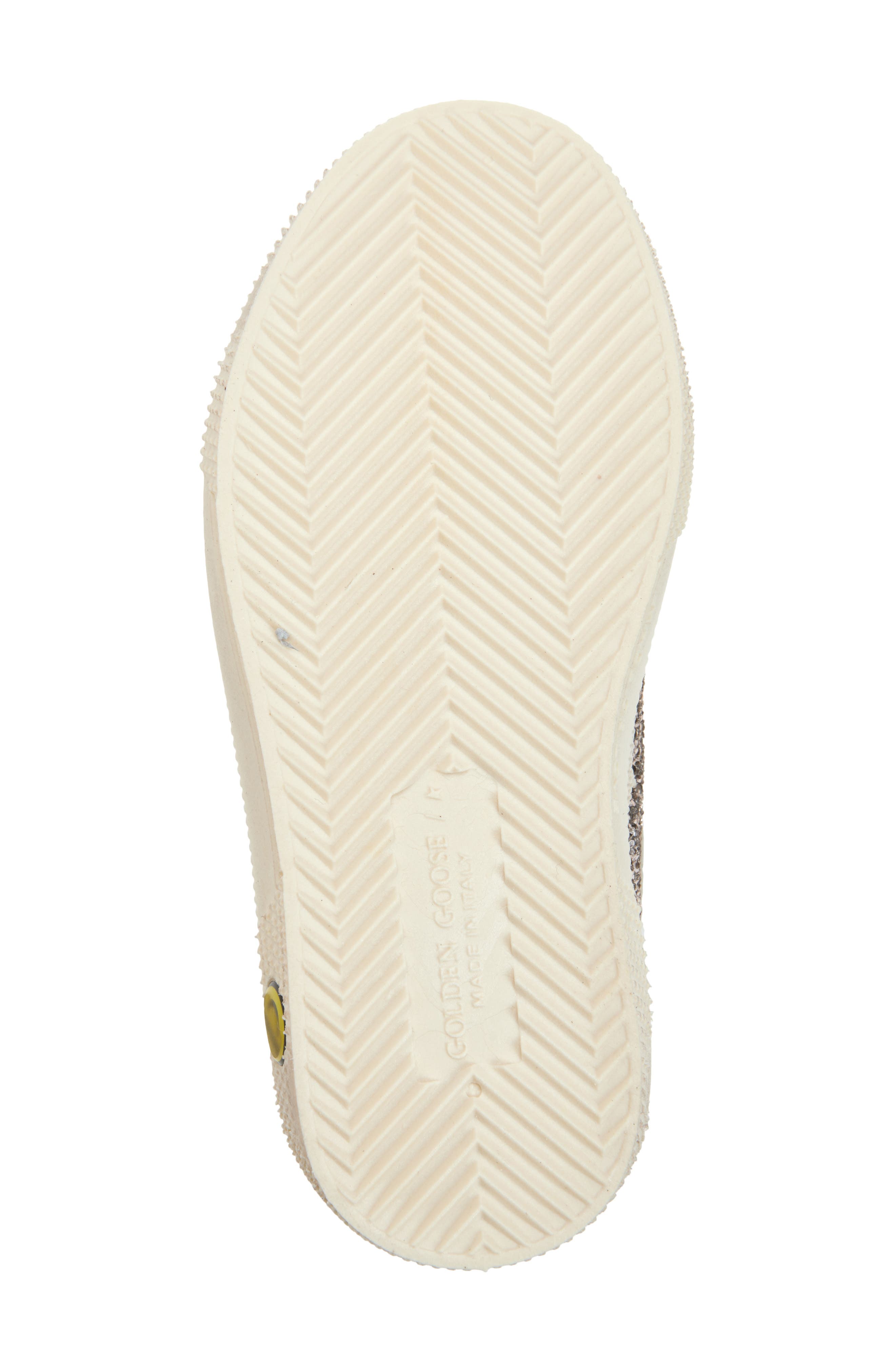 Golden Goose Kids' May Sneaker, Alternate, color, White/ Cinder/ Seed Pearl