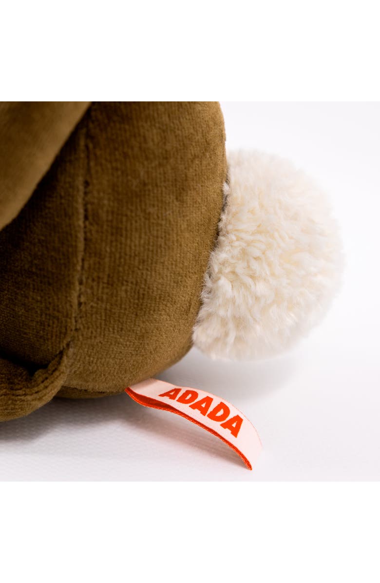 ADADA Daniel The Rabbit Stuffed Animal, Alternate, color, Brown
