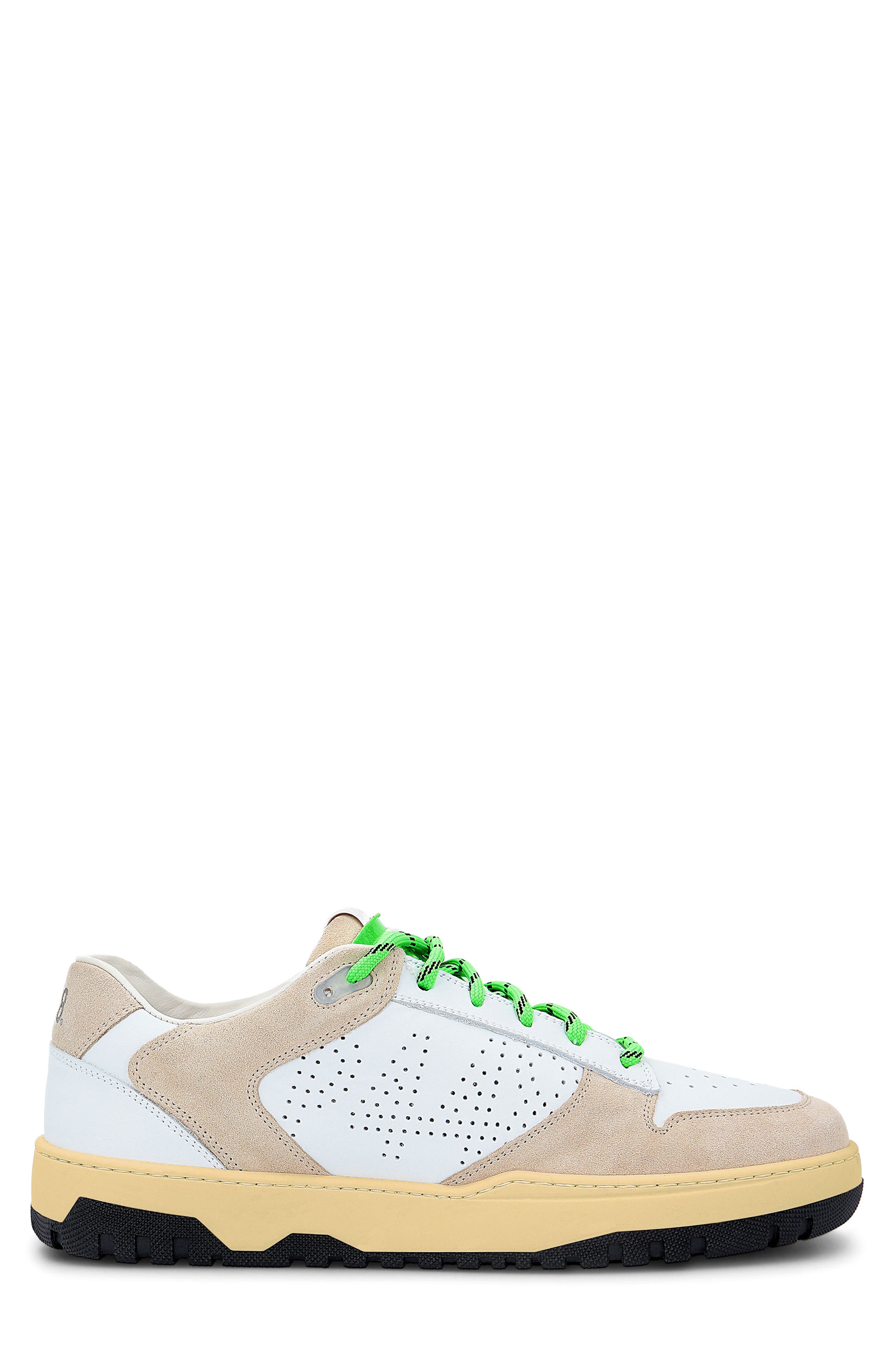 Marvin Sneaker, Alternate, color, WHITE/ GREEN