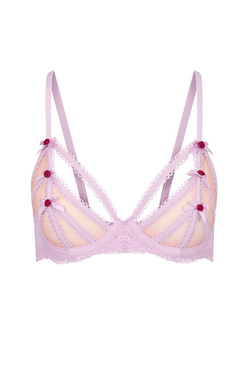 Adore Me Aziza Unlined Plunge Bra, Alternate, color, 