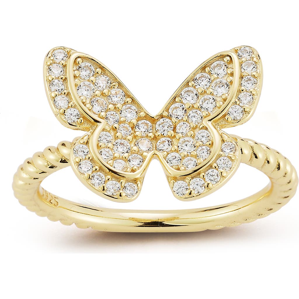Glaze Jewelry Pavé Butterfly Ring