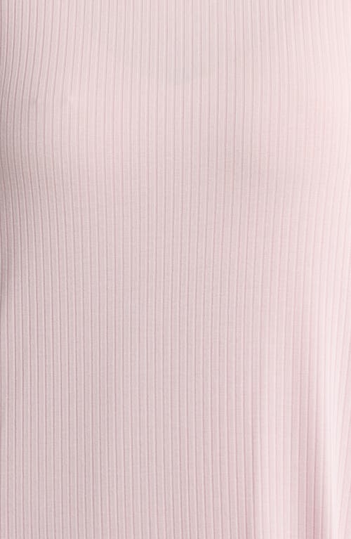 Nordstrom Moonlight Rib Tank Nightgown In Pink Cake