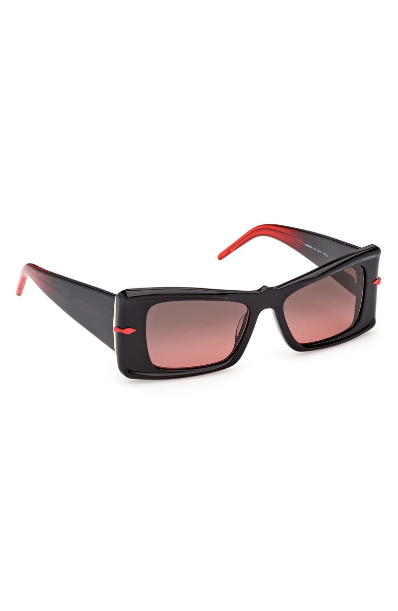Christian Louboutin 54mm Butterfly Sunglasses, Alternate, color, 