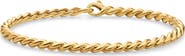 David Yurman Sculpted Cable 18k Gold Chain Bracelet