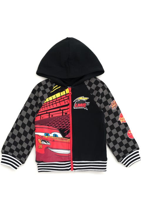 Cars Lightning Mcqueen Fleece Zip-up Hoodie (toddler, Little Kid & Big Kid)