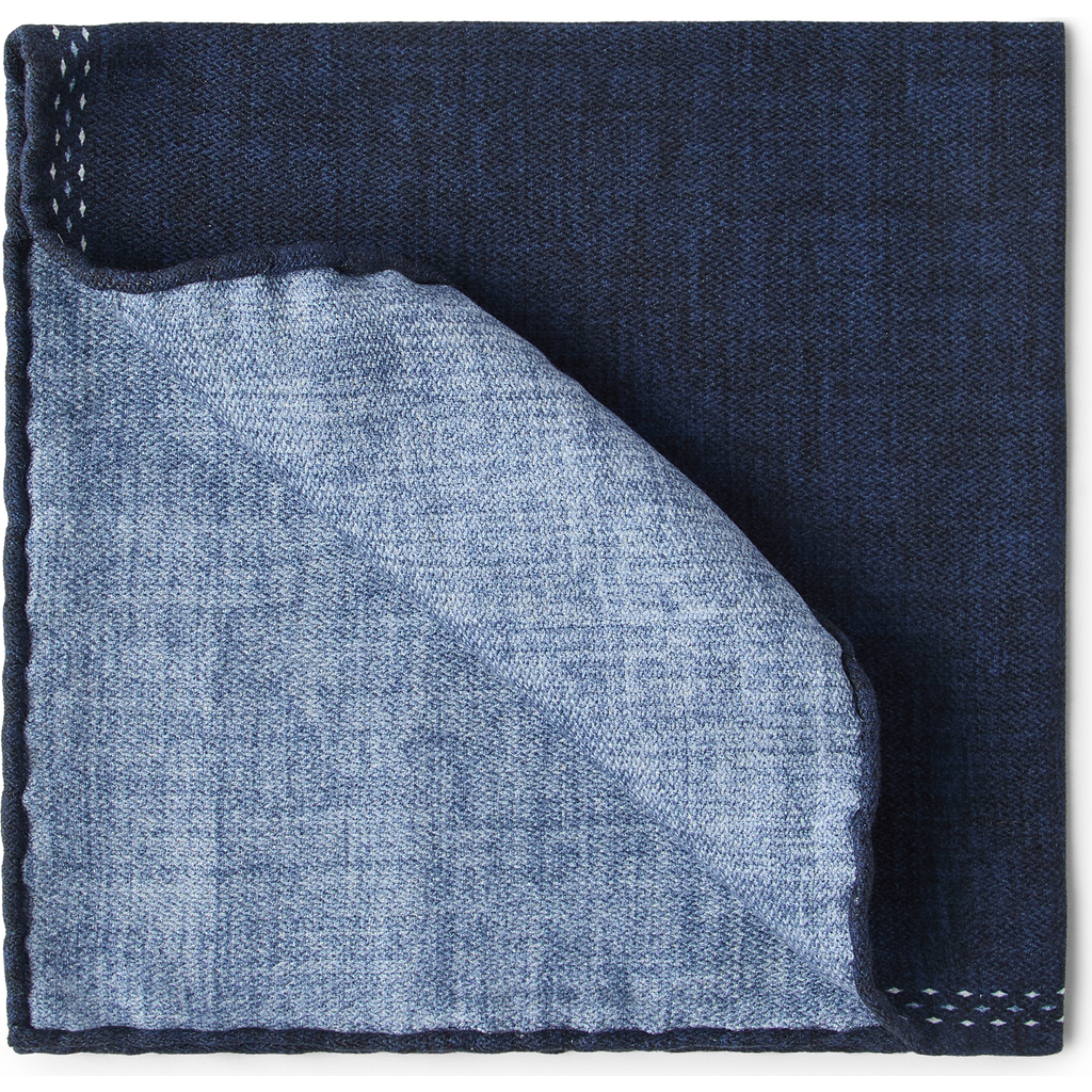 Brunello Cucinelli Dual-tone Pocket Square