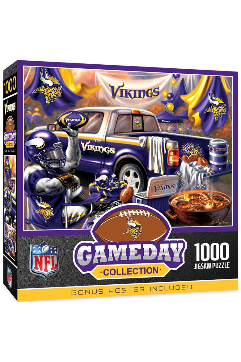 Minnesota Vikings Gameday 1000pc Puzzle, Main, color, Multicolor