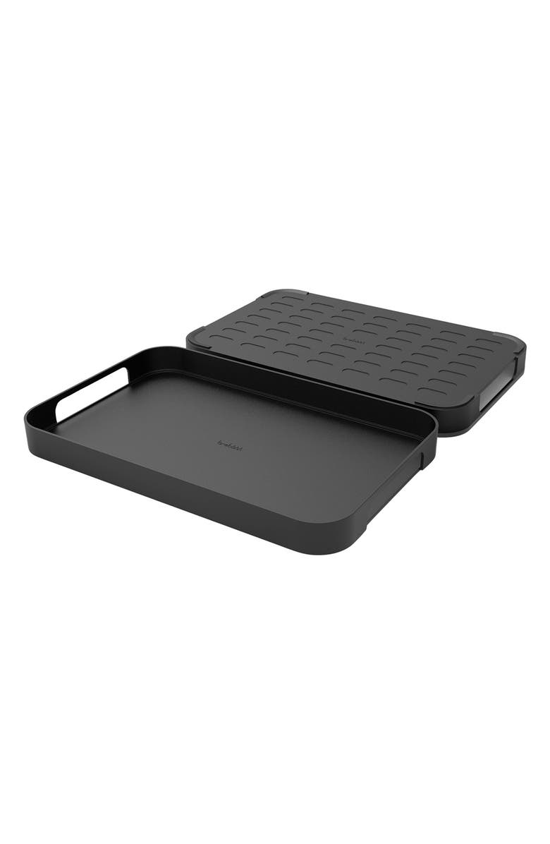 TREBONN Pile-XL Serving Tray, Main, color, Black