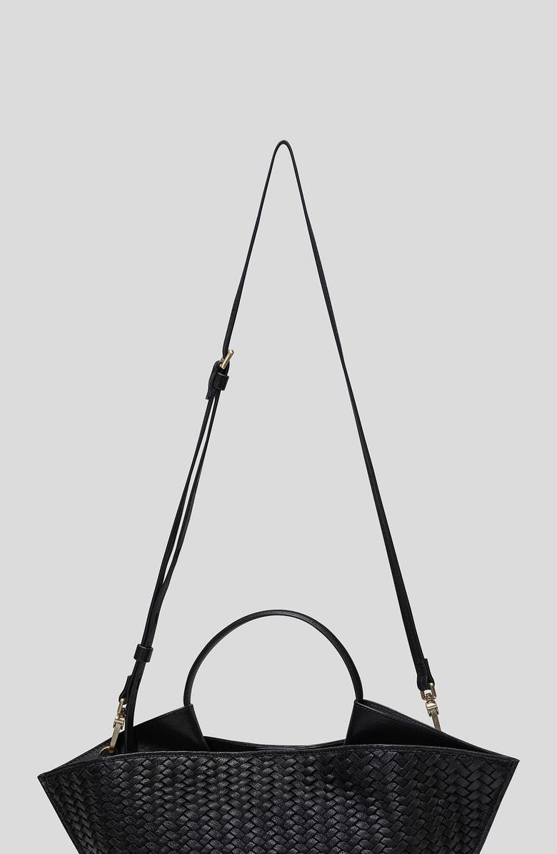 Ecotorie Austin Large Crossbody Tote, Alternate, color, Black