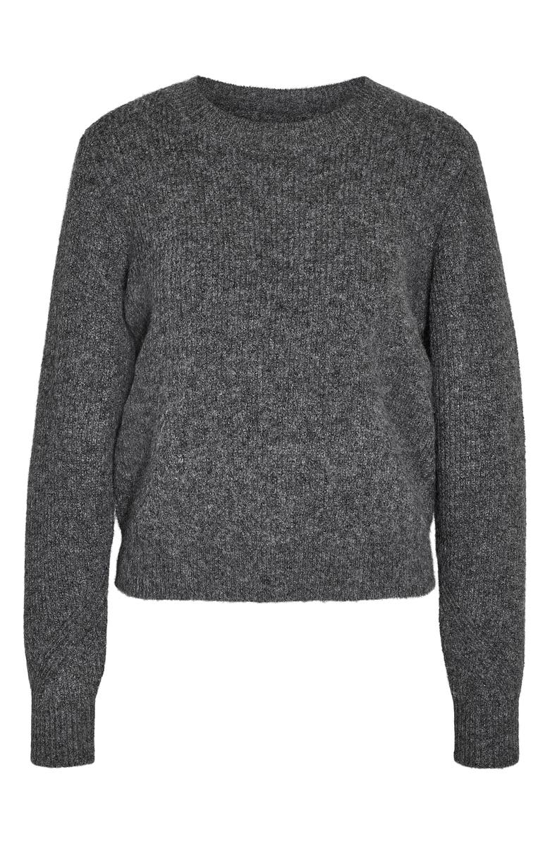 Noisy may Nola Rib Crewneck Sweater, Alternate, color,