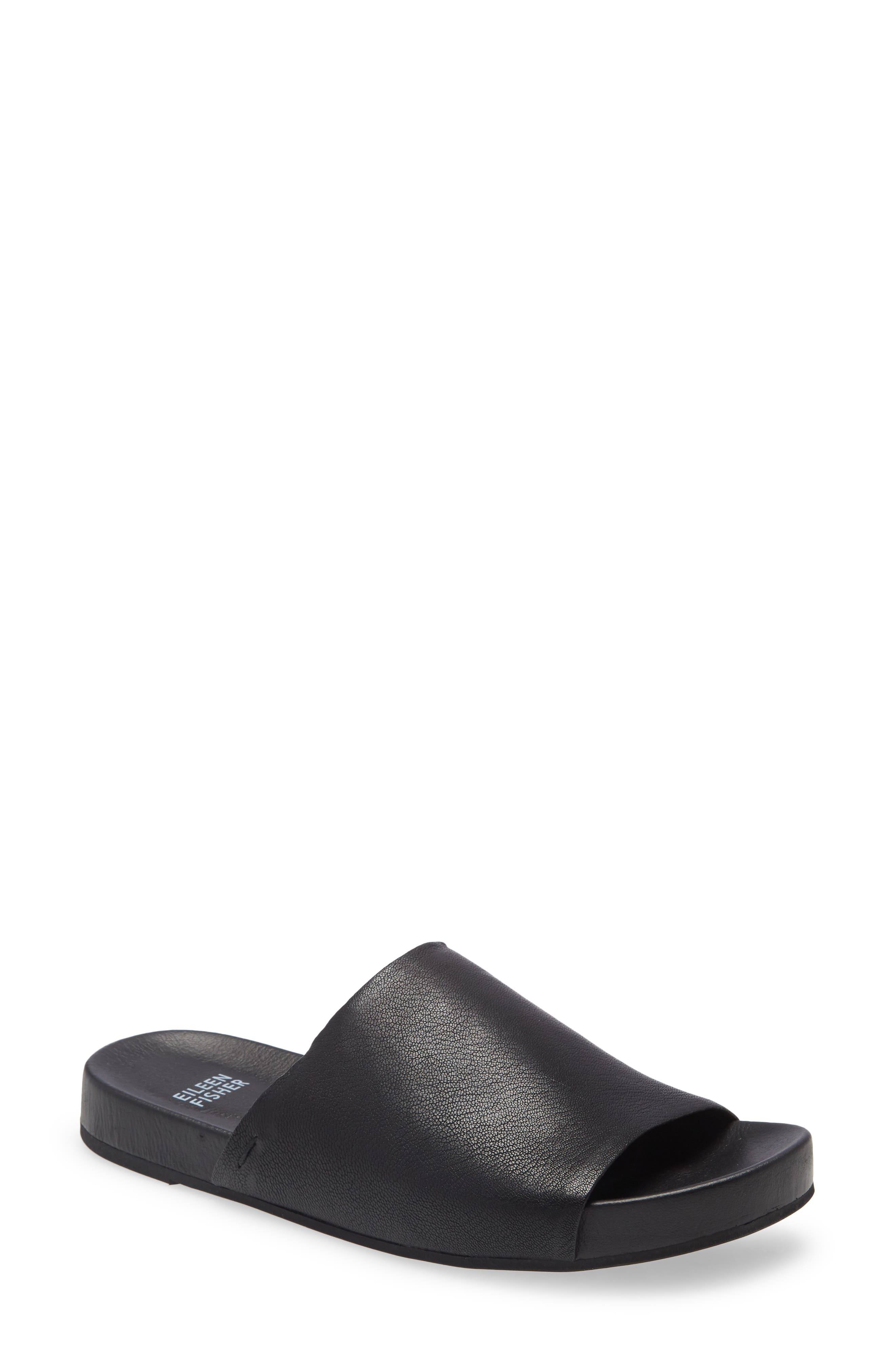 Eileen Fisher Mask Slide Sandal, Main, color, 