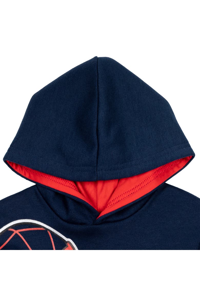 Minnie Mouse Fleece 2-Piece Hoodie and Leggings Set, Alternate, color, Miles Morales Navy