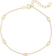 ARGENTO VIVO Textured Station Chain Bracelet