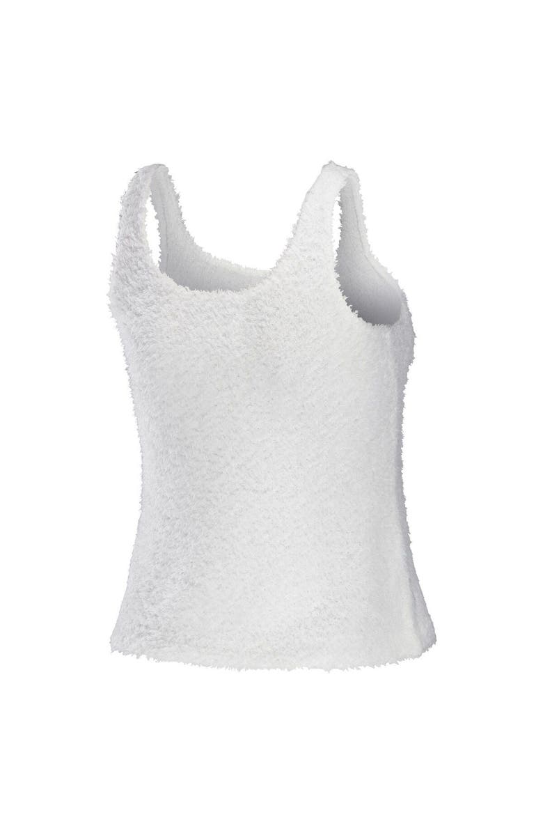 WEAR by Erin Andrews Women's WEAR by Erin Andrews Cream Cleveland Browns Plus Size Cozy Scoop Neck Tank Top & Pants Set, Alternate, color, Cream