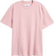 Wax London Dean Boxy Textured Organic Cotton T-Shirt