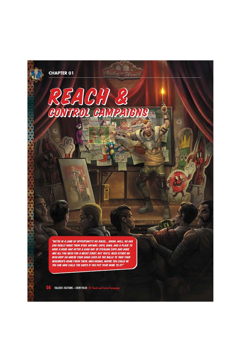 Hardcover RPG Sourcebook, Alternate, color, Multicolored