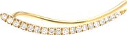 Zoe Lev Single Diamond Ear Crawler