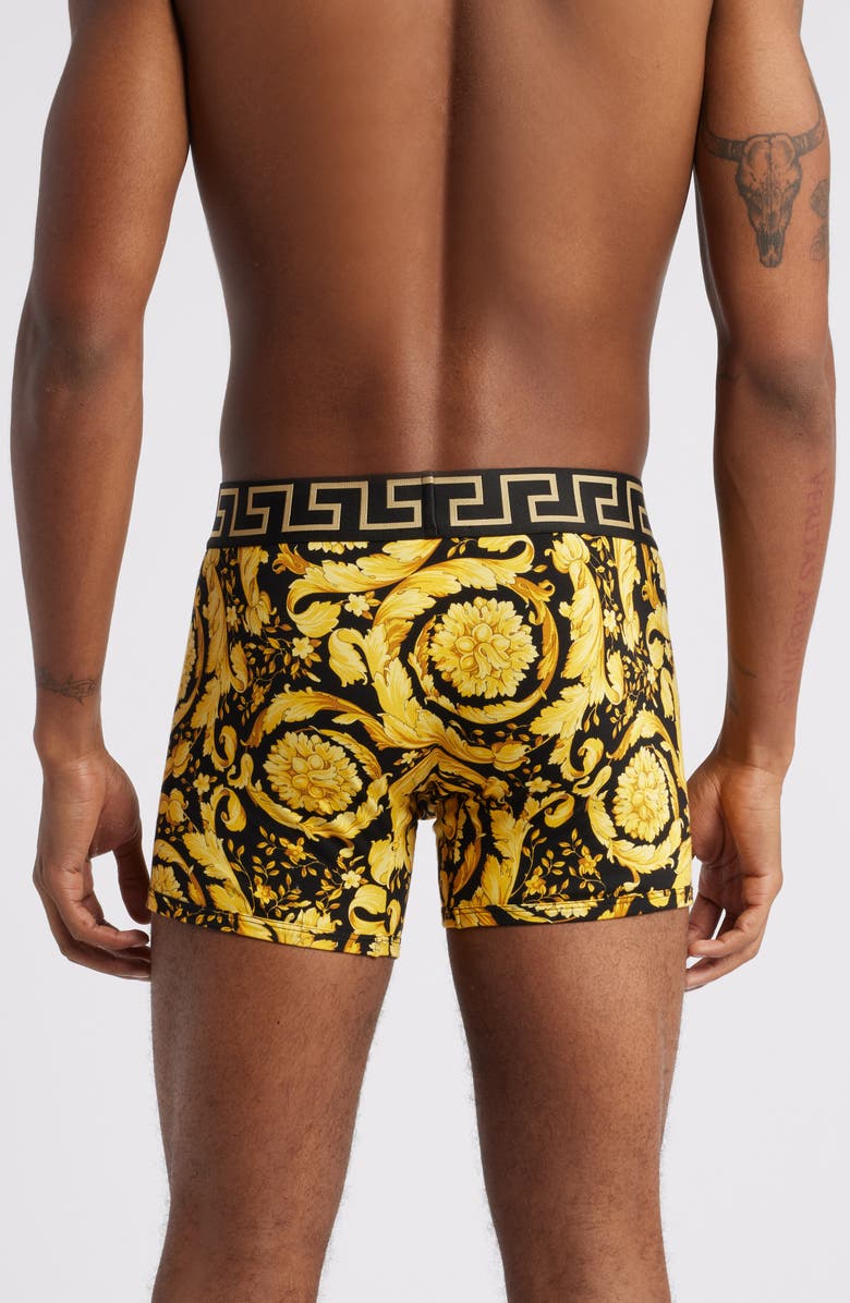 Versace Barocco Print Boxer Briefs, Alternate, color, 