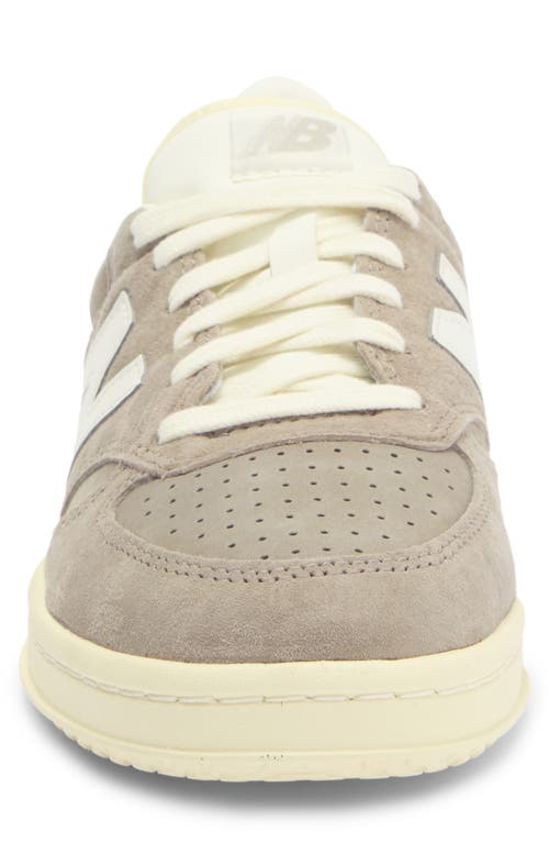 New Balance Mens Arid Stone Sea Salt T500 Suede Low-top Trainers In Gray