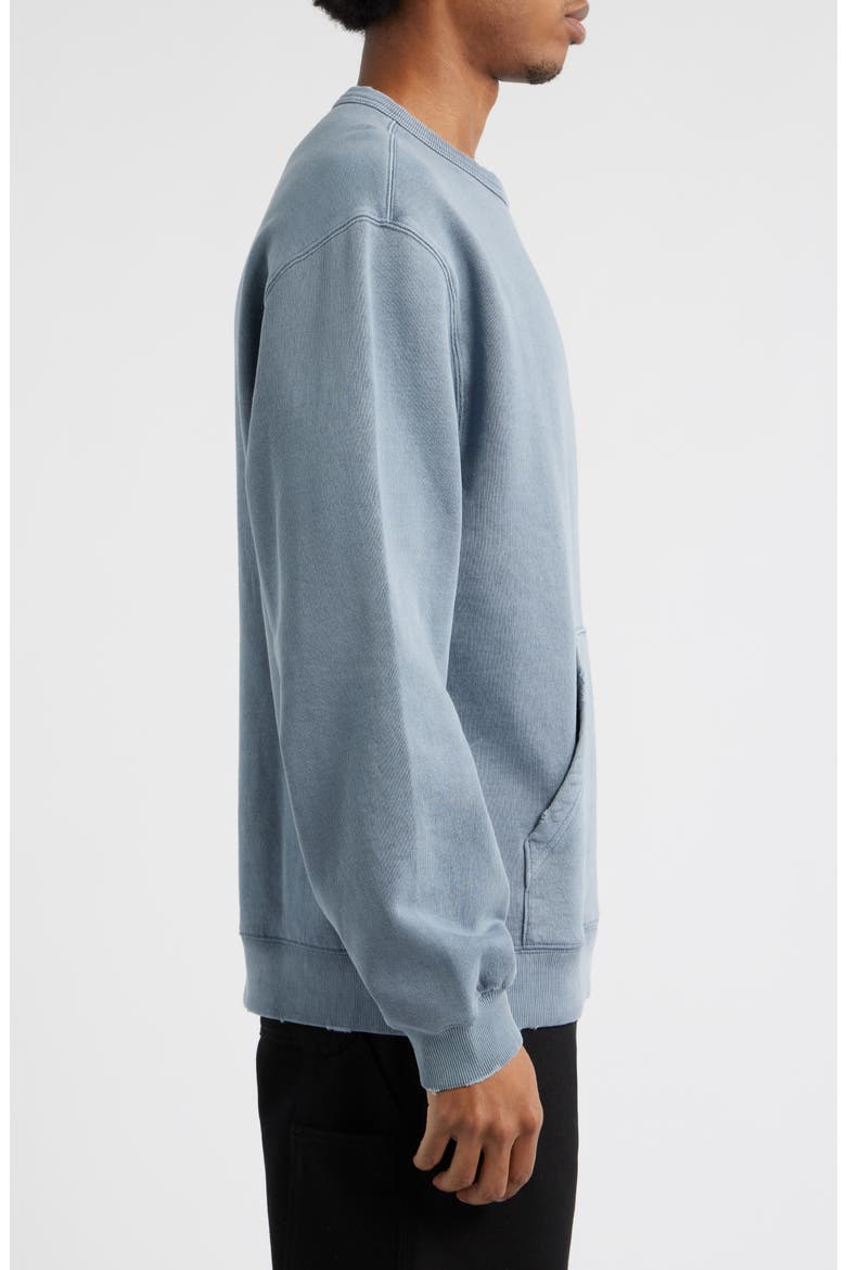 Torion Distressed Sweatshirt, Alternate, color, OFFICE BLUE (GRIND WASH)