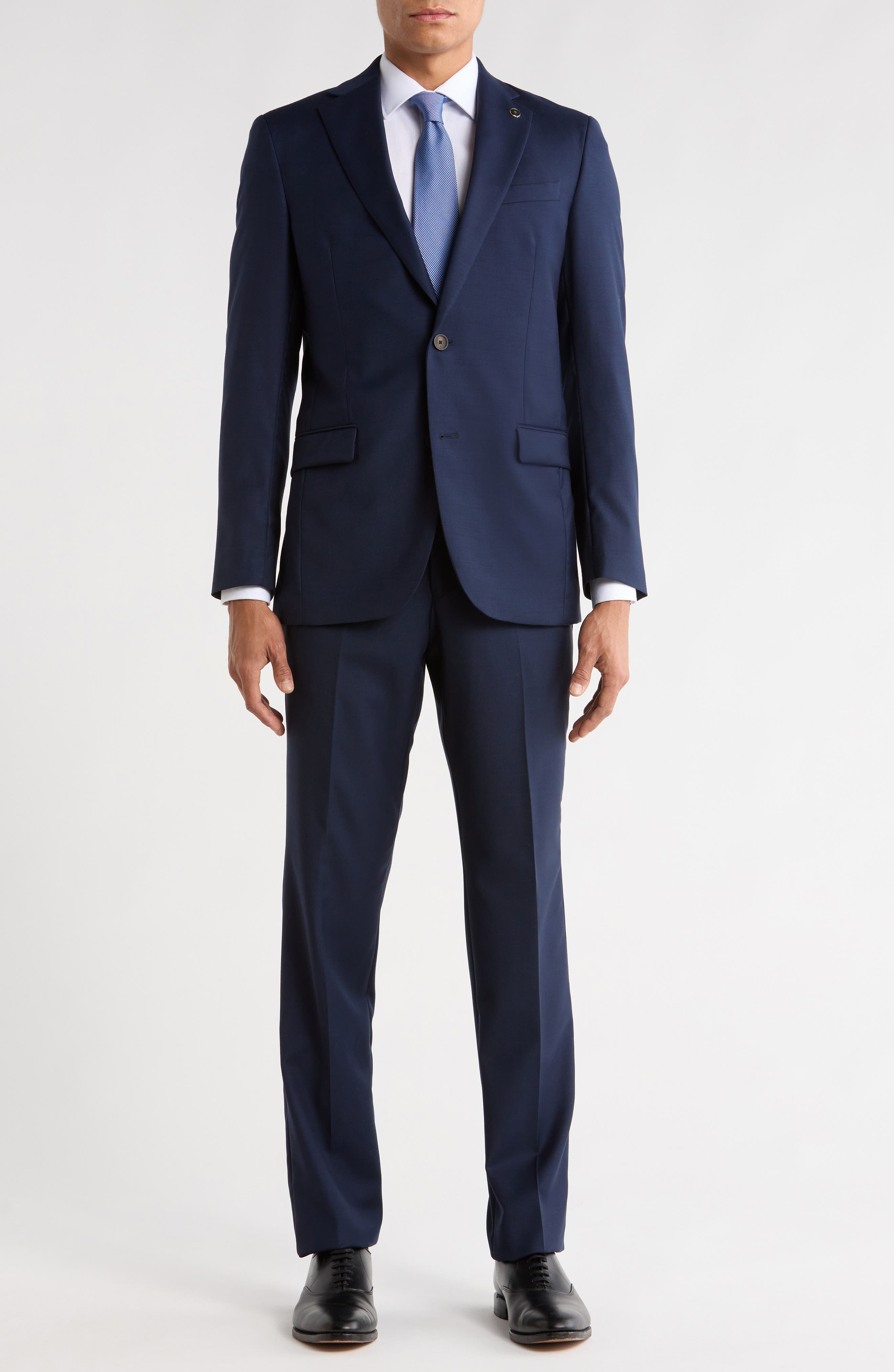 No Ordinary Joe by Ted Baker Jake Solid Wool Suit